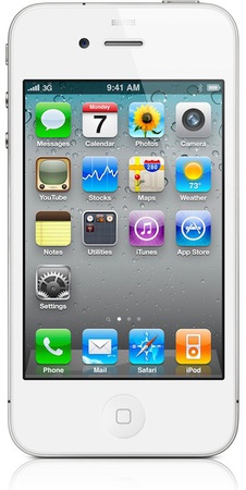 Смартфон APPLE iPhone 4 8GB White - Курчатов