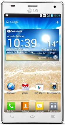 Смартфон LG Optimus 4X HD P880 White - Курчатов